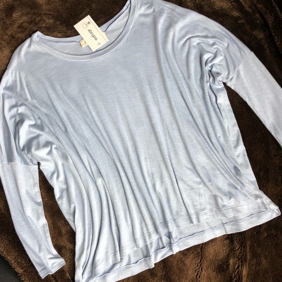 NWT Powder Blue Soft Top - Picture 6 of 7
